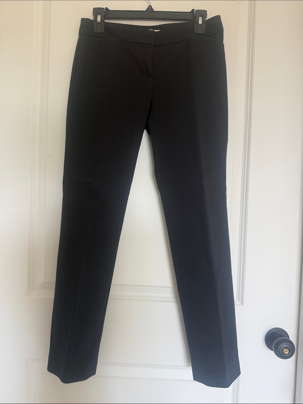 LOFT Black Ankle Crop Pants